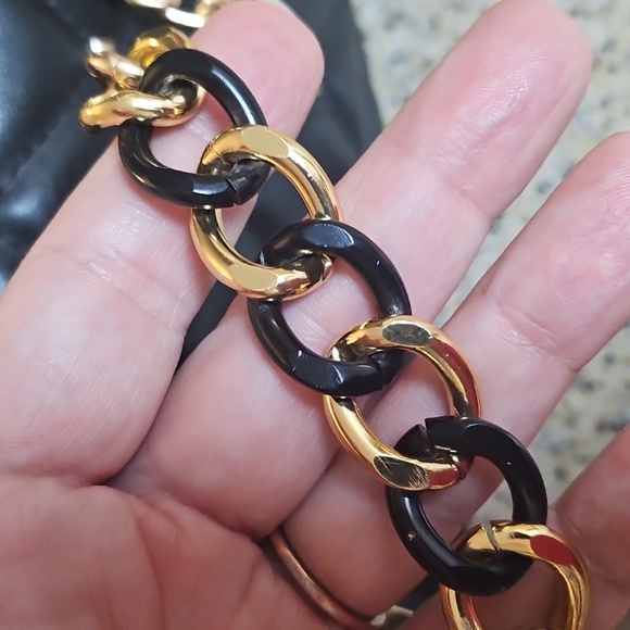 Badgley Mischka Chain Handbag And Wallet Set - Picture 4 of 12